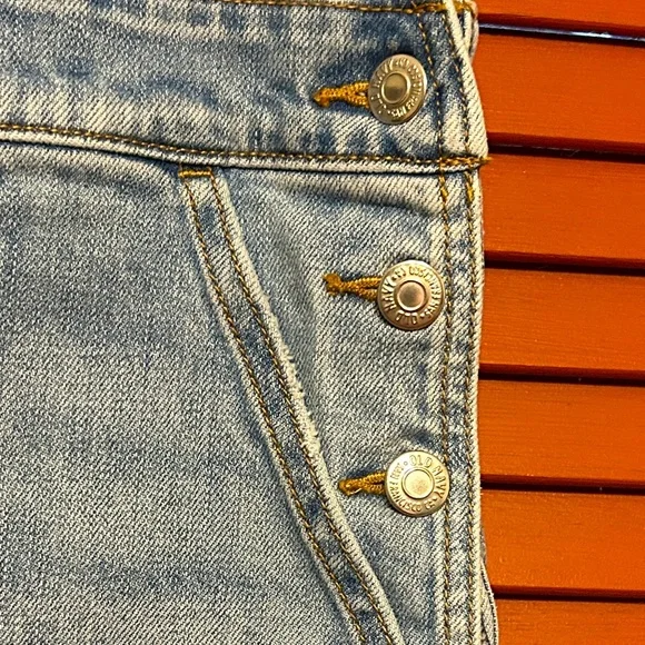 Old Navy Blue Denim Overalls - Picture 4 of 5